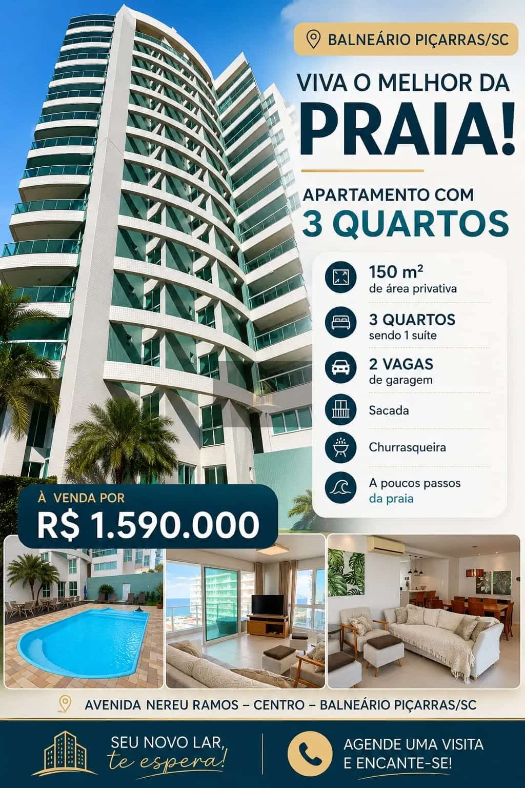Oportunidade no Residencial Transatlântico – R$ 1.590.000,00!!!